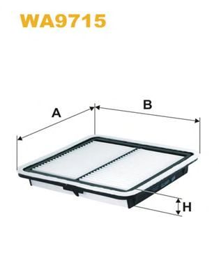 WIX FILTERS wa9715 -  Воздушный фильтр